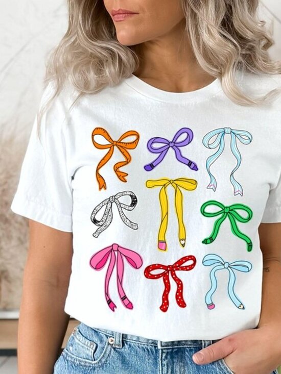 Other - Pencil Bow School Shirt, Back to School T-Shirt